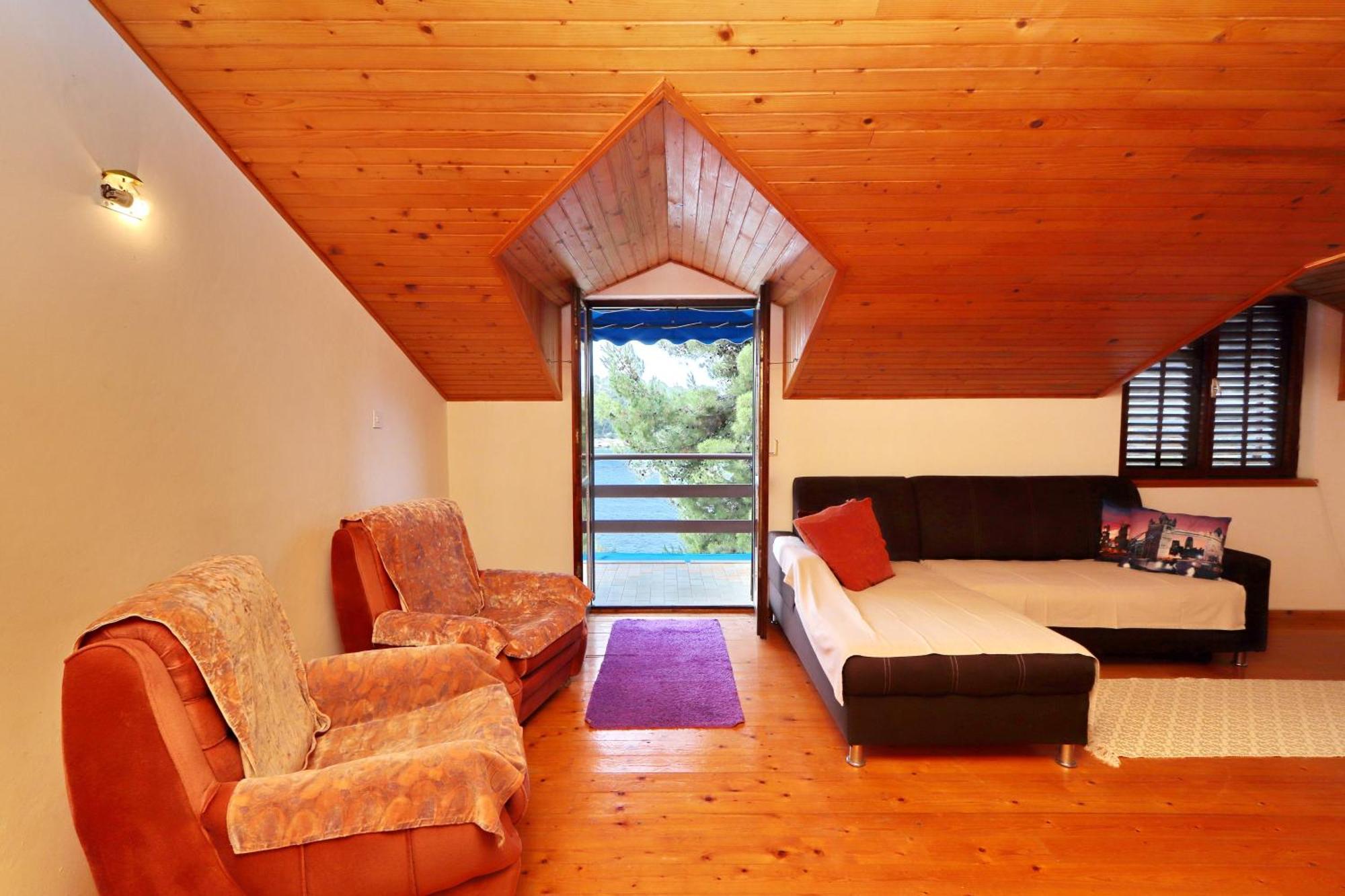 Apartments By The Sea Prizba, Korcula - 4484 Rom bilde